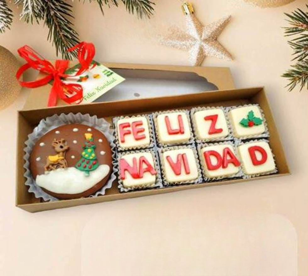 Chocolates para navidad: Dulce navidad
