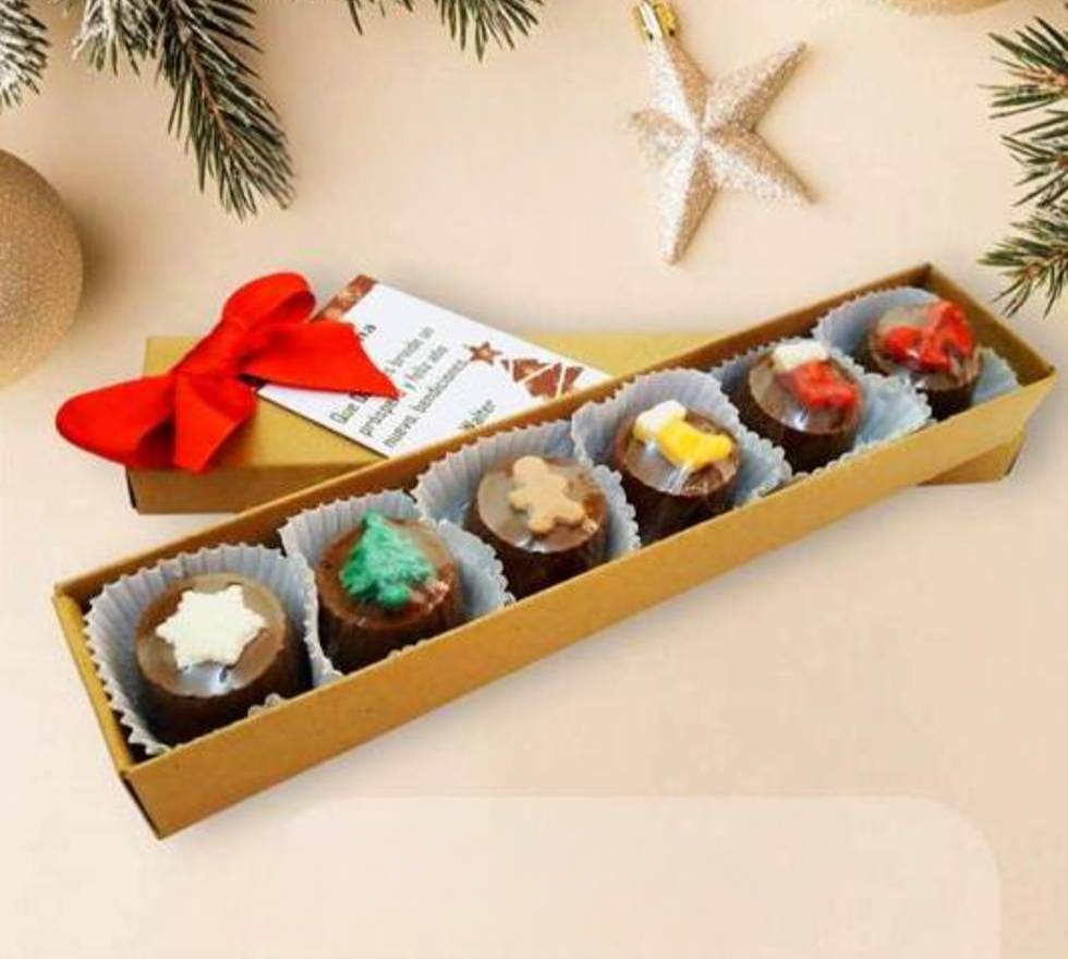 Chocolates para navidad: Un pedacito de Navidad