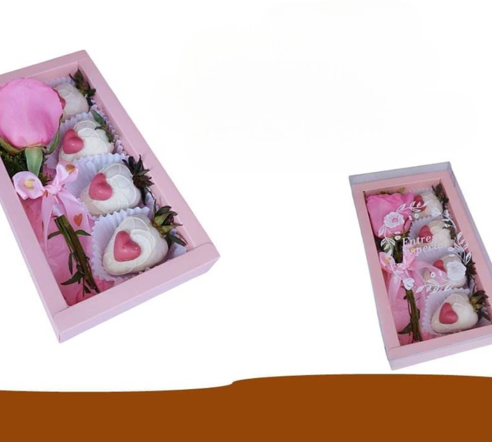 Fresas con amor. Regalos día de la mujer Medellín